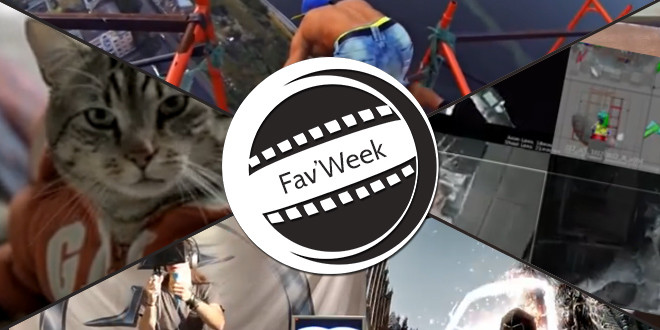 Fav’Week : Gravity effets, la drague par un chat, Parkour etrême, Skyrim