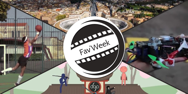 Fav’week : Italy Takeover, 87 BOUNCES, The Dojo Collab 2, Drone racing