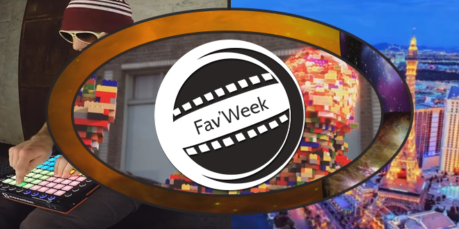 Fav’week #193 : Lego power, Las Vegas Timelapse, Remix Musiques De Pub, Comparaison de tailles